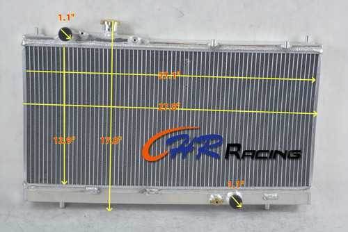 Aluminum radiator for mazda - radiator,